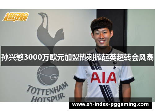 孙兴慜3000万欧元加盟热刺掀起英超转会风潮 孙兴慜3000万欧元加盟热刺掀起英超转会风潮